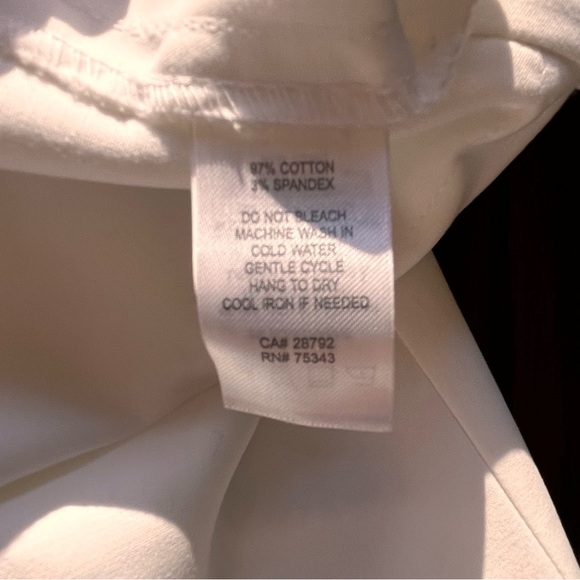 NWOT Willi Smith Ankle Dress Pant 27 inch inseam cotton spandex - Picture 6 of 7